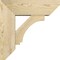 Ekena Millwork Imperial Slat Rough Sawn Bracket w/ Offset Brace, Douglas Fir, 6"W x 16"D x 16"H BKT0604X16X16IMP06RDF - alternate 3